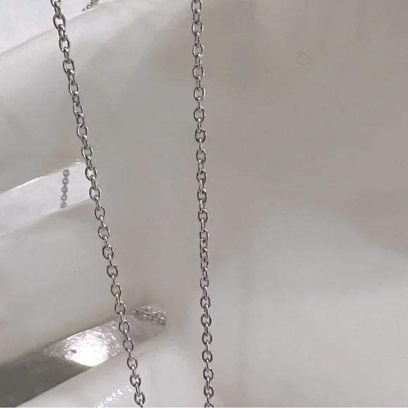 Sterling Silver Tanzanite Pendant 20” Necklace - Picture 7 of 11